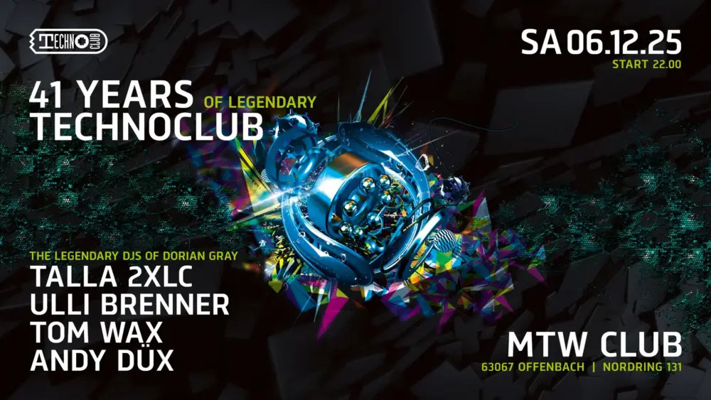 2025-12-06---Technoclub-41-Years---Banner